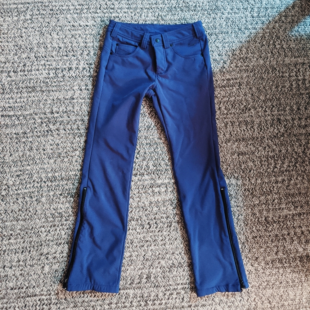 Empyre Blue Bird Purple 10K Skinny Snowboard Pants